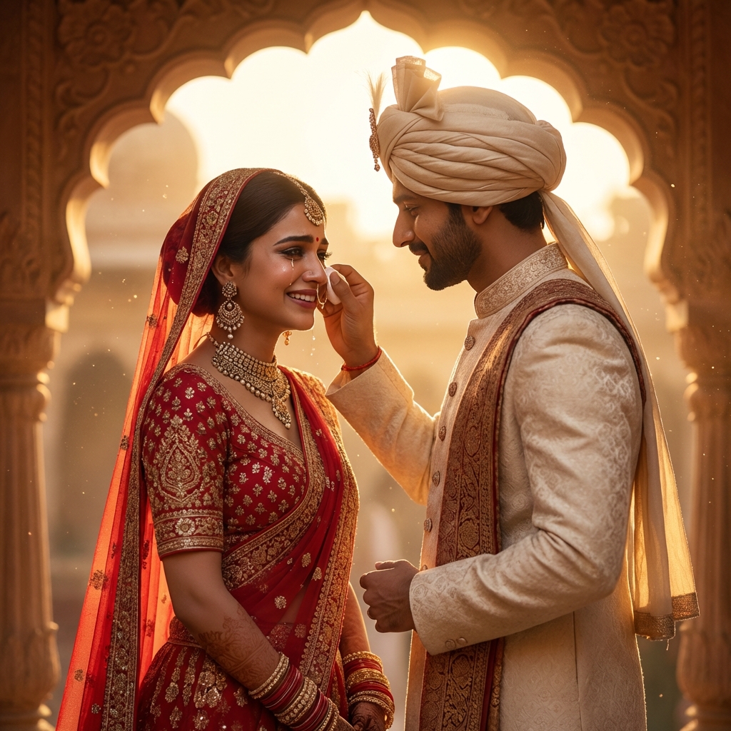 Golden Wedding Moment